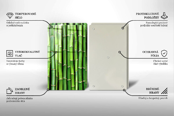 Herdabdeckung Naturbambus