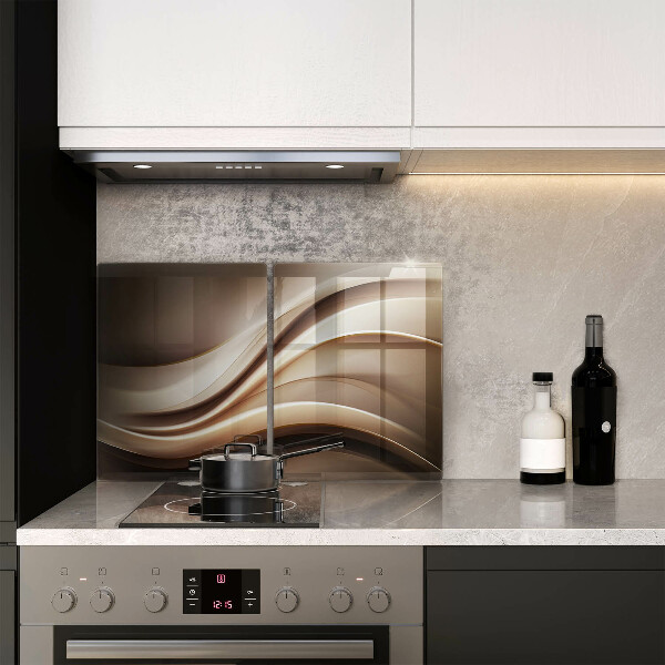 Herdabdeckung Abstraktion sanfte Linien