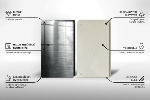 Herdabdeckung Metallstruktur