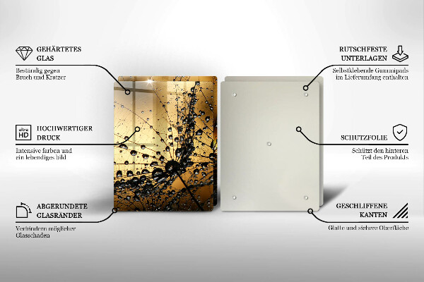 Herdabdeckung Tau und Löwenzahn