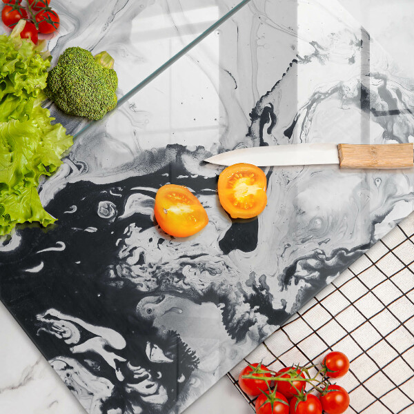 Herdabdeckung Tintenabstraktion