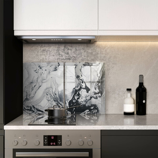 Herdabdeckung Tintenabstraktion