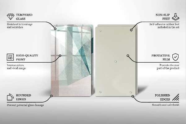 Herdabdeckung Scharfe Abstraktion