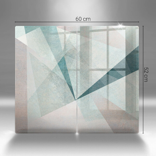 Herdabdeckung Scharfe Abstraktion