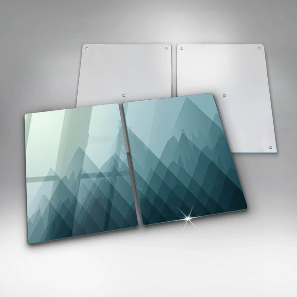 Herdabdeckung Abstrakte Berge