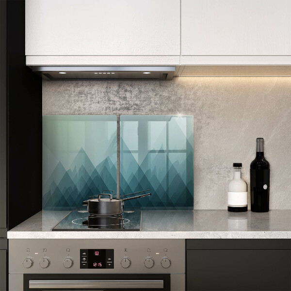 Herdabdeckung Abstrakte Berge