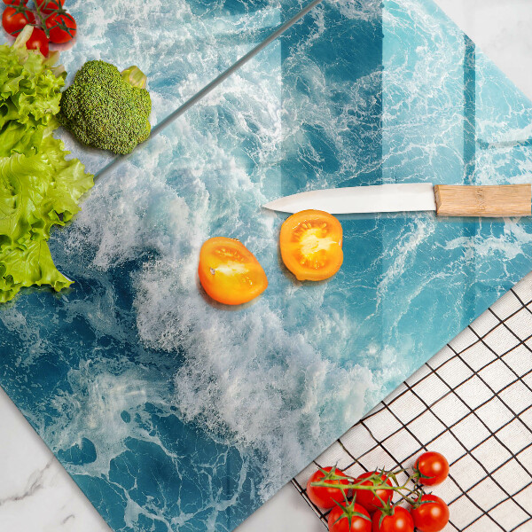 Herdabdeckung Meerwasserwellen