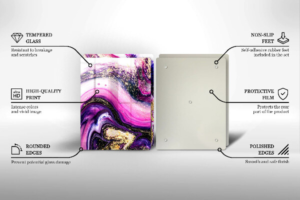 Herdabdeckung Abstraktes Design Gold