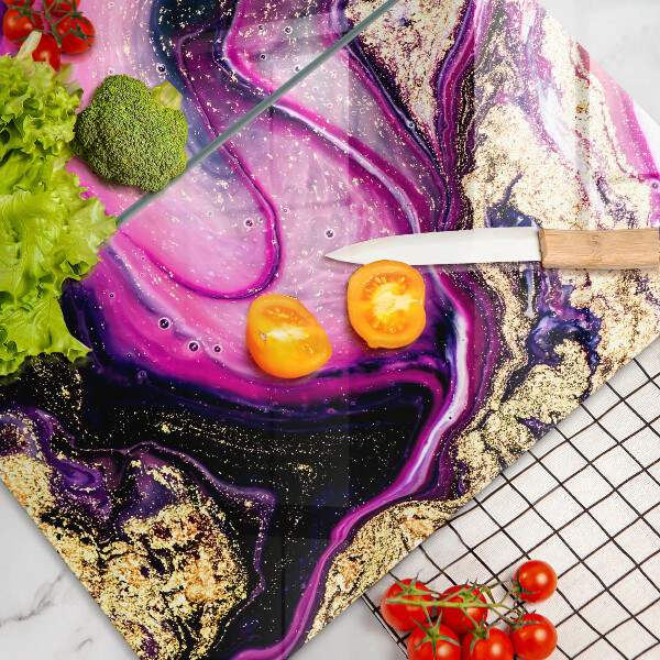 Herdabdeckung Abstraktes Design Gold