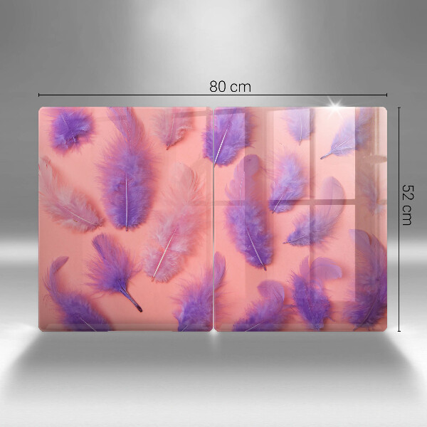 Herdabdeckung Flauschige Federn