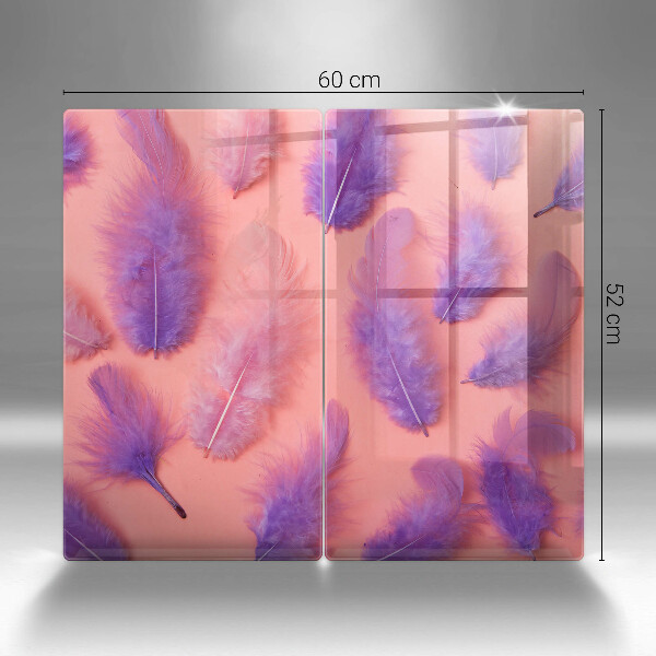 Herdabdeckung Flauschige Federn
