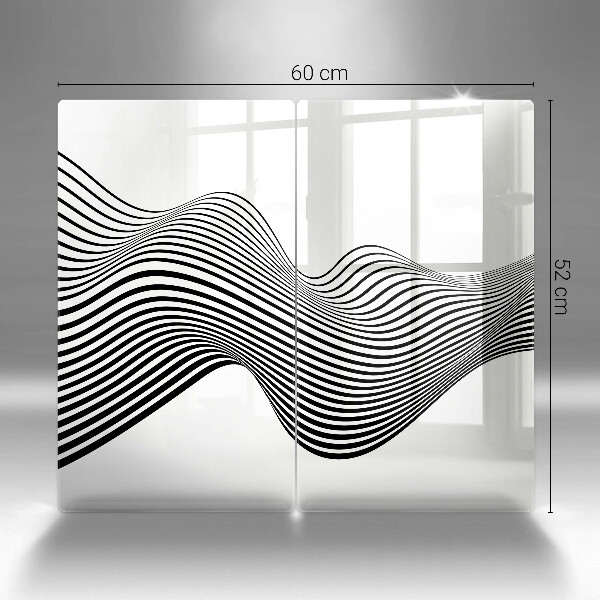 Herdabdeckung Lineare Abstraktion