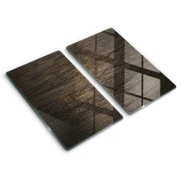 Herdabdeckung Textur der Holzrinde