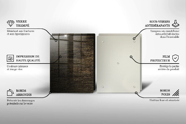 Herdabdeckung Textur der Holzrinde