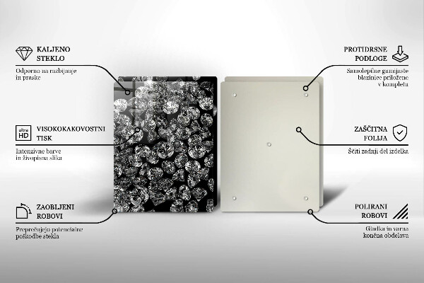 Herdabdeckung Diamanten Diamanten