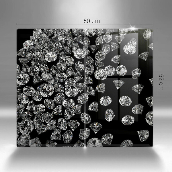 Herdabdeckung Diamanten Diamanten