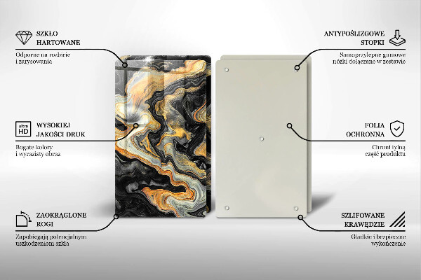 Herdabdeckung Abstrakte Struktur