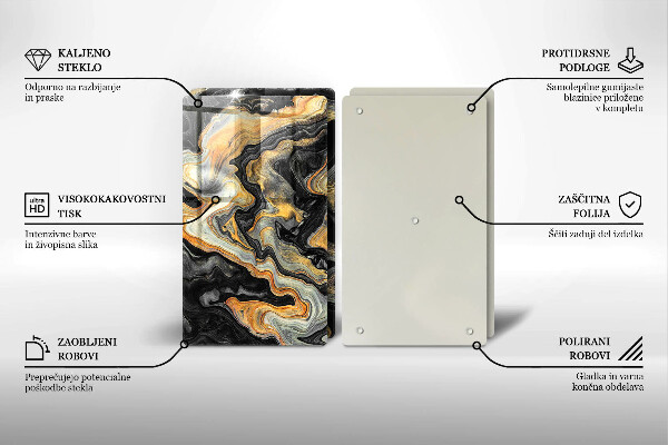 Herdabdeckung Abstrakte Struktur