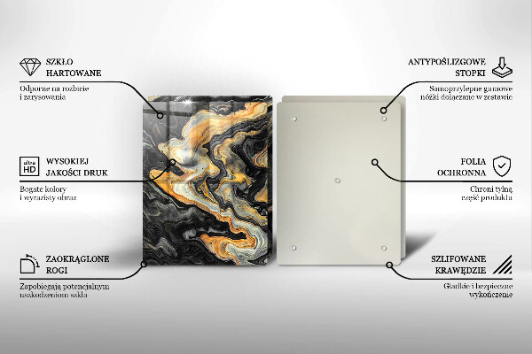 Herdabdeckung Abstrakte Struktur