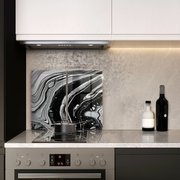 Herdabdeckung Tintenabstraktion