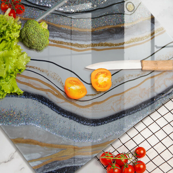 Herdabdeckung Rock mit Gold