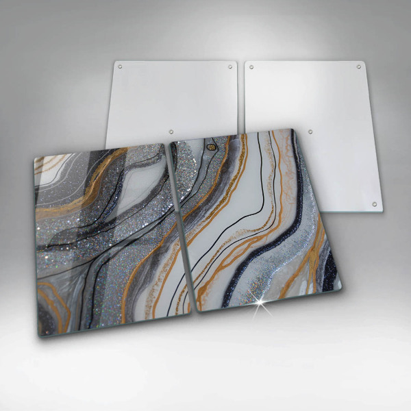 Herdabdeckung Rock mit Gold