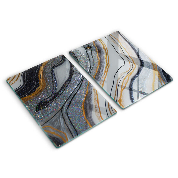 Herdabdeckung Rock mit Gold