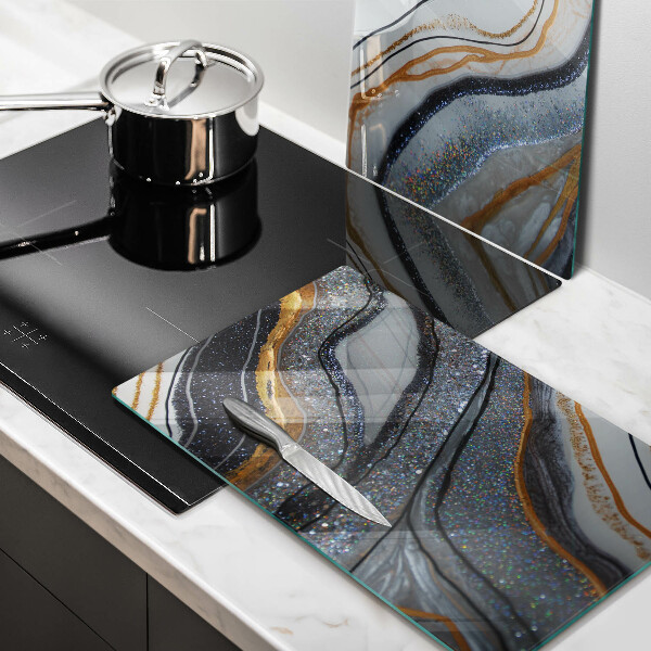 Herdabdeckung Rock mit Gold