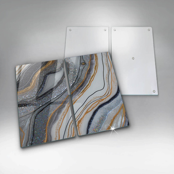 Herdabdeckung Rock mit Gold