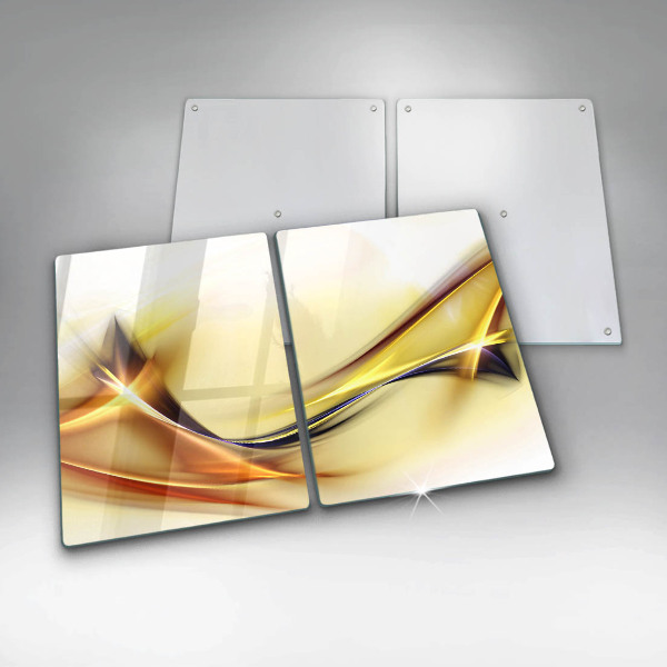 Herdabdeckung Abstrakte Lichtlinien