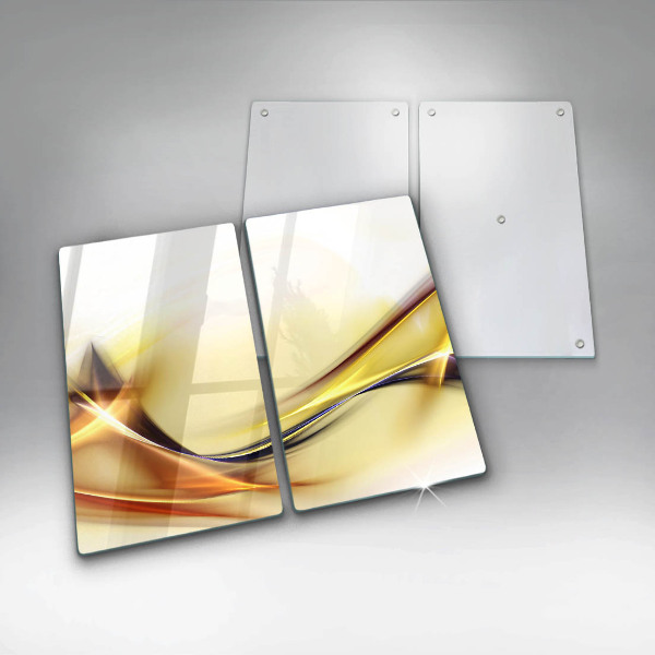 Herdabdeckung Abstrakte Lichtlinien