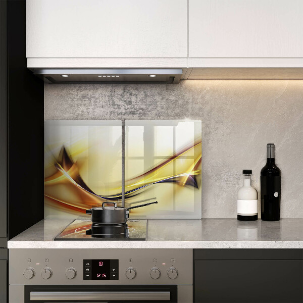 Herdabdeckung Abstrakte Lichtlinien