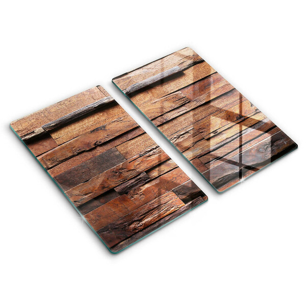 Herdabdeckung Dekorative Holzbretter