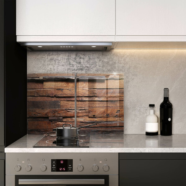 Herdabdeckung Dekorative Holzbretter