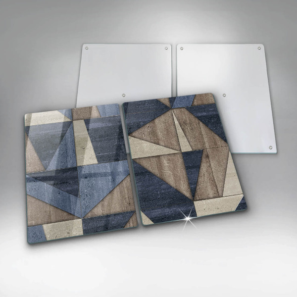 Herdabdeckung Geometrische Abstraktion