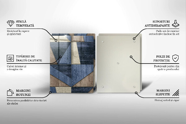 Herdabdeckung Geometrische Abstraktion