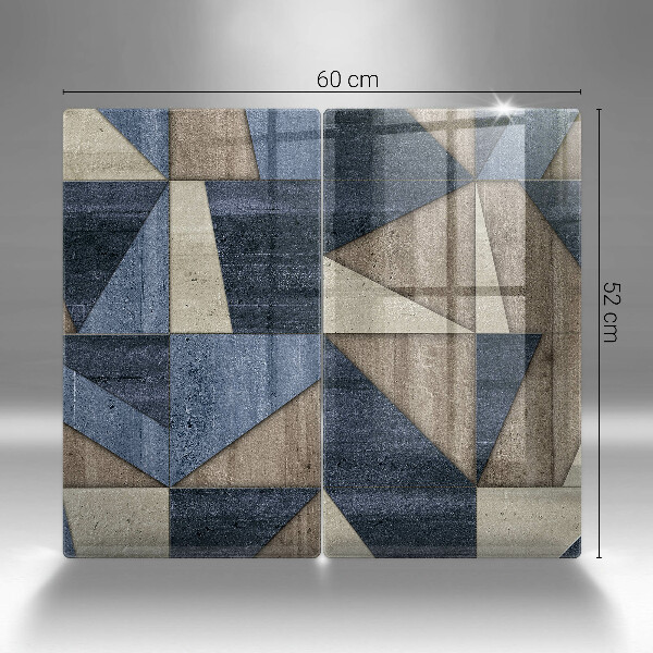 Herdabdeckung Geometrische Abstraktion