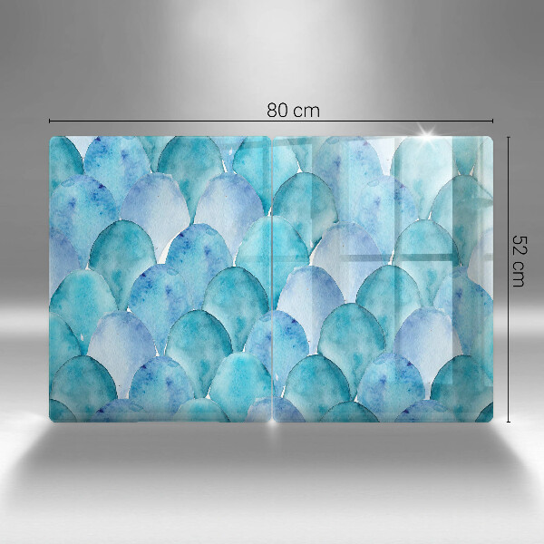 Herdabdeckung Aquarellskalen