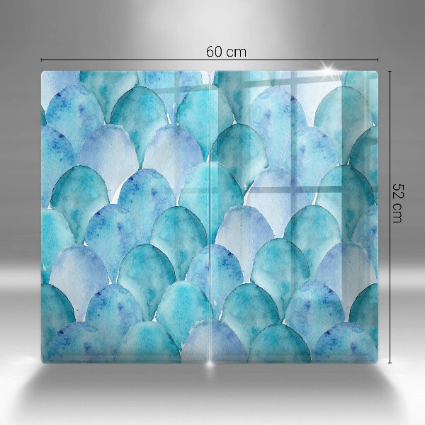 Herdabdeckung Aquarellskalen