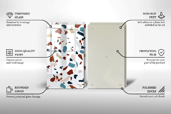 Herdabdeckung Dekorativer Stein