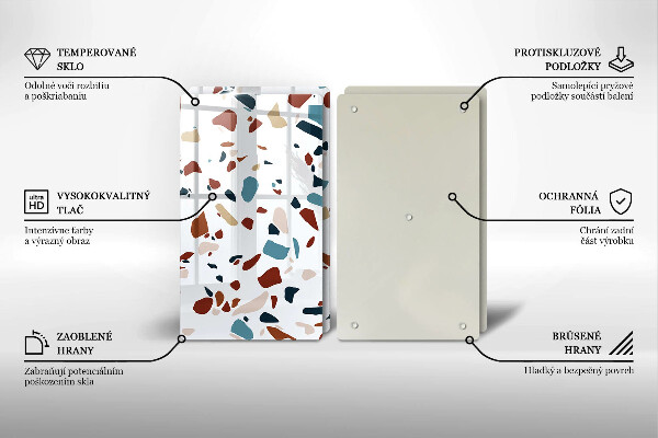 Herdabdeckung Dekorativer Stein