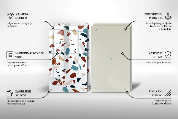 Herdabdeckung Dekorativer Stein