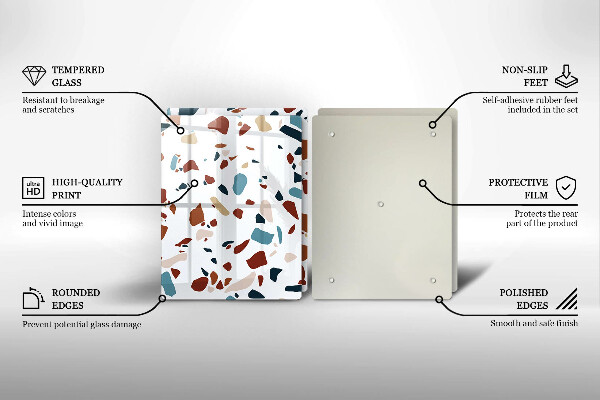 Herdabdeckung Dekorativer Stein