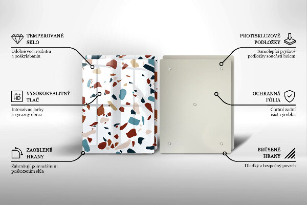 Herdabdeckung Dekorativer Stein