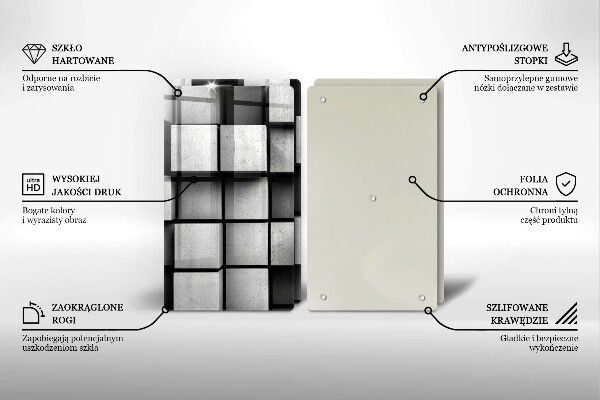 Herdabdeckung 3D-Geometriehintergrund