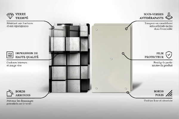 Herdabdeckung 3D-Geometriehintergrund