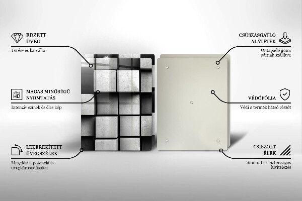 Herdabdeckung 3D-Geometriehintergrund