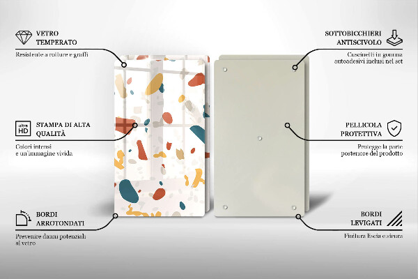 Herdabdeckung Dekoratives Steinzeug