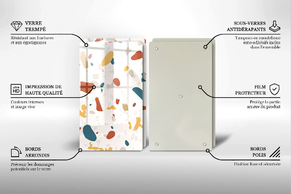 Herdabdeckung Dekoratives Steinzeug