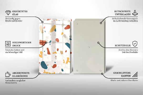 Herdabdeckung Dekoratives Steinzeug